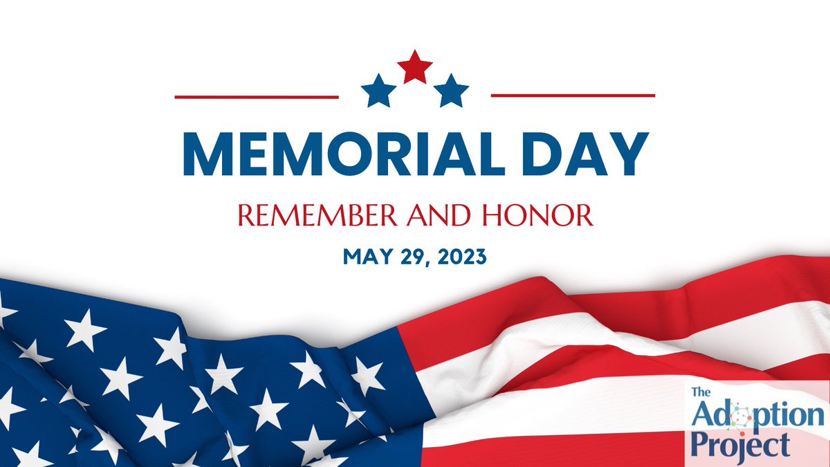 AdoptionProjTN's tweet photo. This Memorial Day, we remember the brave men and women who gave their lives to protect our freedom. We stand with their families and honor their service and ultimate sacrifice. https://t.co/nOxCPwNkSQ
