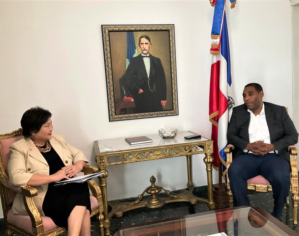 MongoliaDe's tweet photo. Ambassador of Mongolia to the Republic of Cuba H.E, Sh. Battsetseg is holding bilateral and multilateral meetings with relevant officials in line with the completion of her duties. https://t.co/8yOqwZeAw4