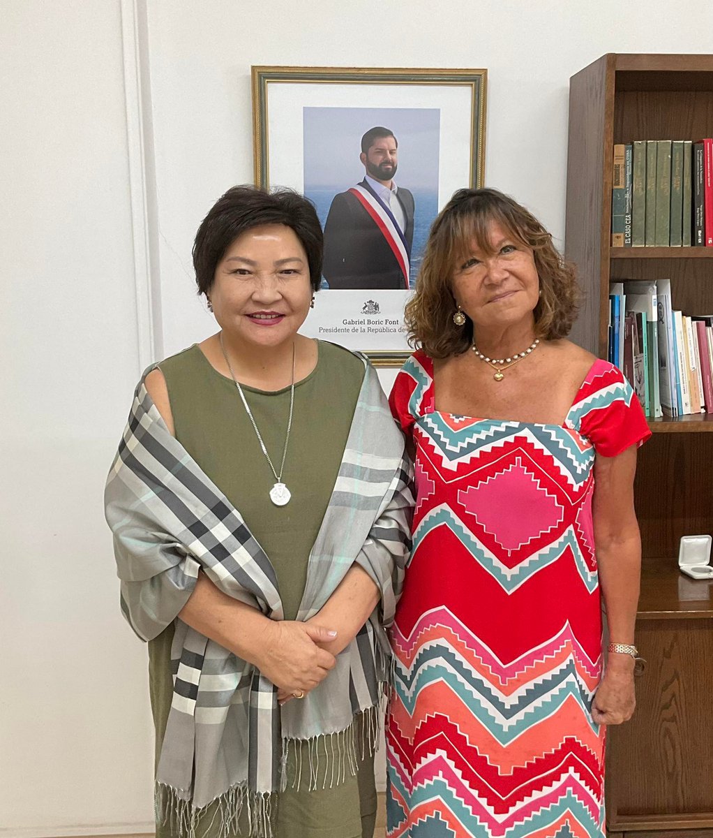 MongoliaDe's tweet photo. Ambassador of Mongolia to the Republic of Cuba H.E, Sh. Battsetseg is holding bilateral and multilateral meetings with relevant officials in line with the completion of her duties. https://t.co/8yOqwZeAw4