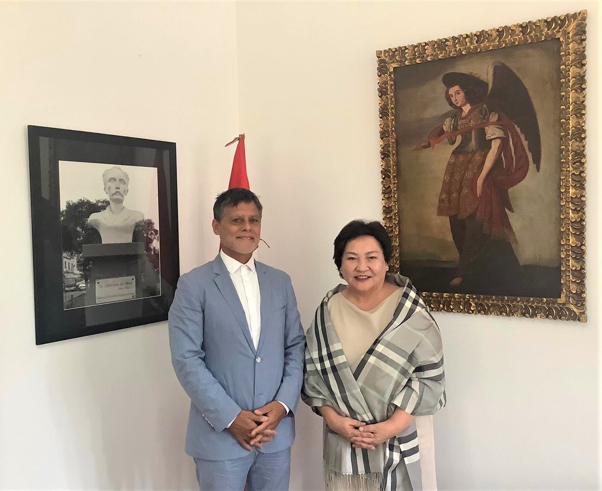 MongoliaDe's tweet photo. Ambassador of Mongolia to the Republic of Cuba H.E, Sh. Battsetseg is holding bilateral and multilateral meetings with relevant officials in line with the completion of her duties. https://t.co/zuZYx2r55D