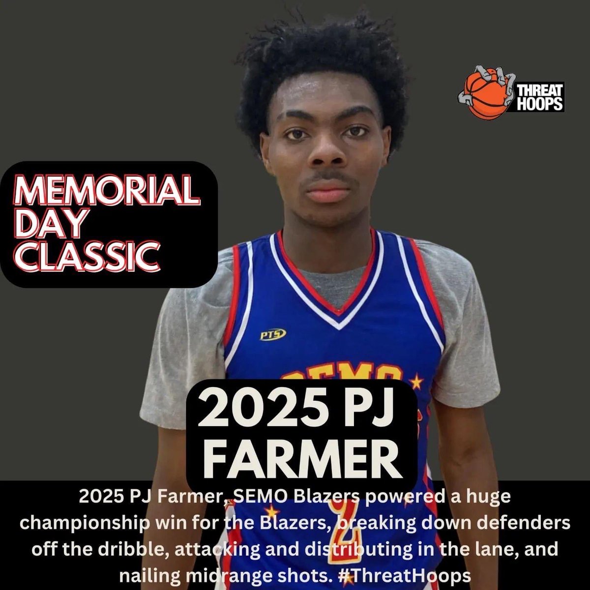 PJ Farmer C/O 2025