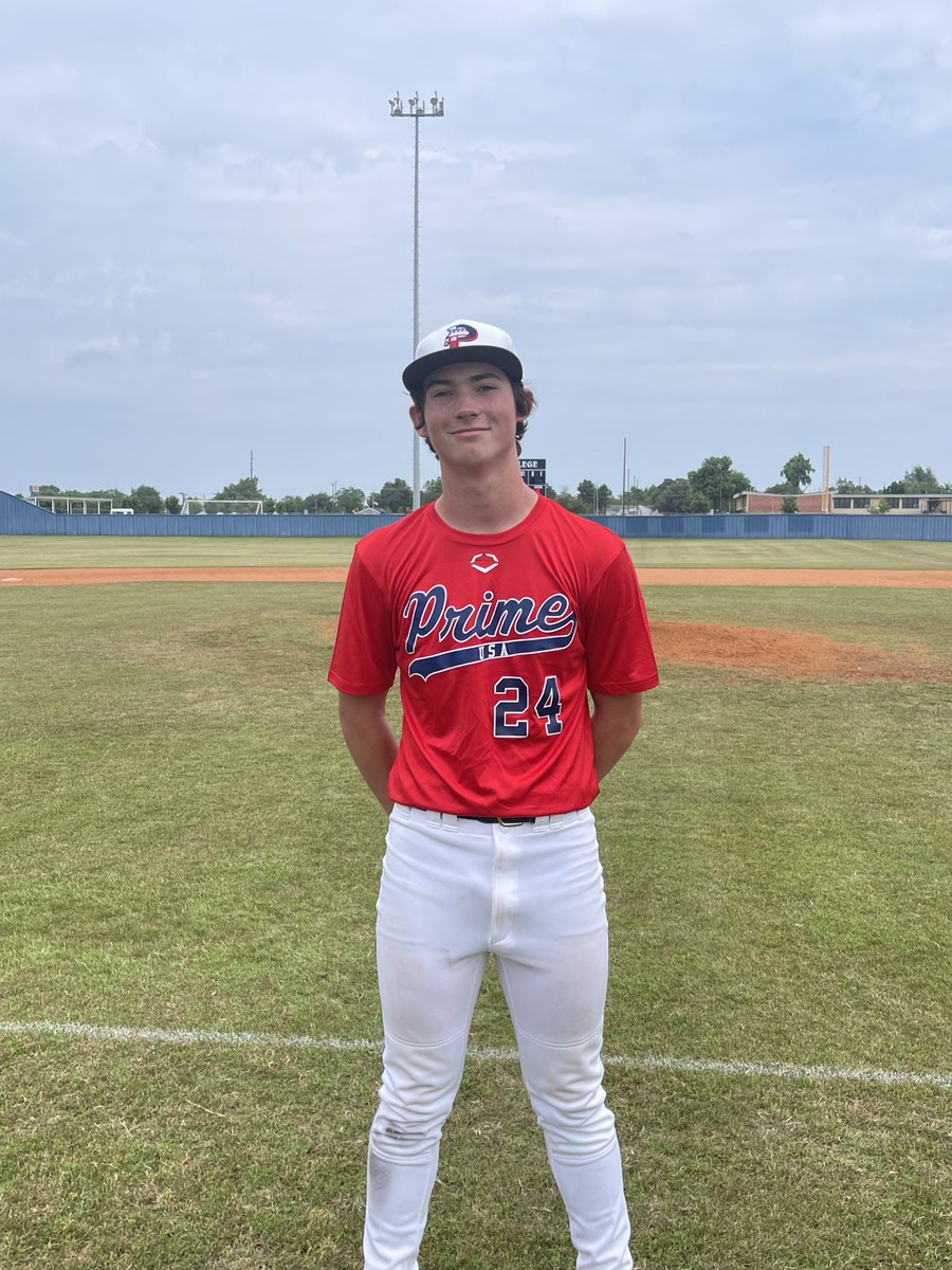 FiveToolOK's tweet photo. #OklahomaKickoff F: @USAPrimeOK RED 16U 11, DSP Baseball 2025 6
PoG: @tristan_shadid 3-3, 2B, 3B, 3 RBI, R https://t.co/4aUq2c4pk4