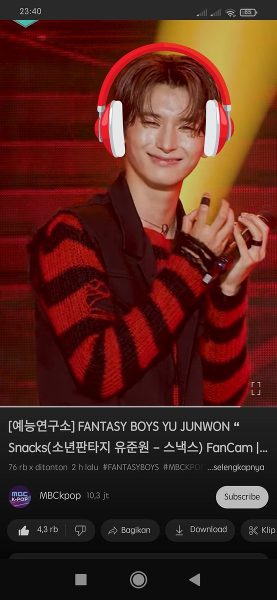 xiexieve's tweet photo. 🪷 day 2 - 28/05
Keep it up 🙌🥰

#TimdejaVu
#TeamSnacks #SnacksForJunwon #JWIstreaming #유준원  #YUJUNWON #준원 #소년판타지 #FANTASYBOYS https://t.co/nUZ1dZOZwB