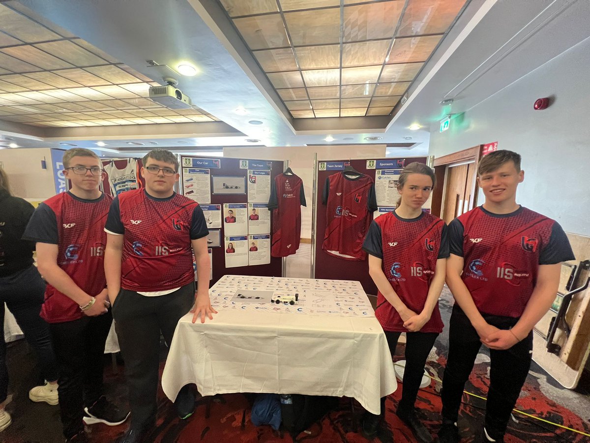 colmanscollege's tweet photo. Well done to our two Formula 1 teams who competed in the F1 in Schools competition today in the Clayton hotel Galway. Propex racing finished 2nd overall and are heading to the worlds next year. 🏎️👏 https://t.co/gyJJVv3JnS