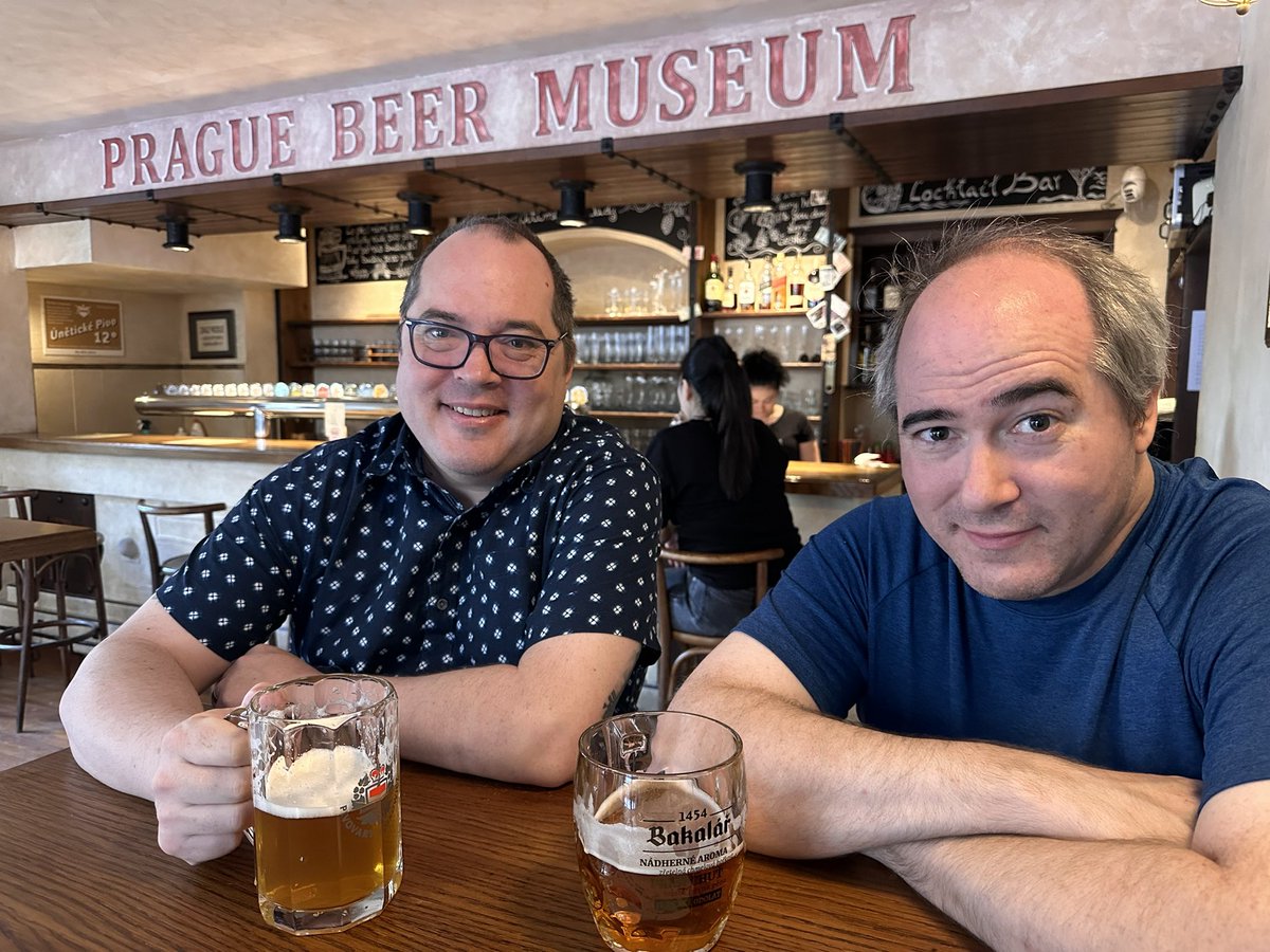 The boys and I stole away a few days in Prague before they speak at Game Access later this week in Brno! <a href="/Bay12Games/">Bay 12 Games</a> <a href="/threetoebay12/">Zach Adams</a>