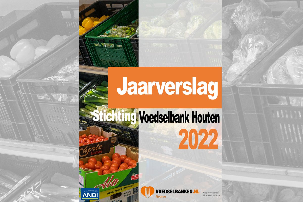 Ons JAARVERSLAG over 2022 is beschikbaar, te downloaden via we.tl/t-h3fy3CJSkJ. Ook te vinden op onze website via voedselbankhouten.nl/jaarverslag-20…