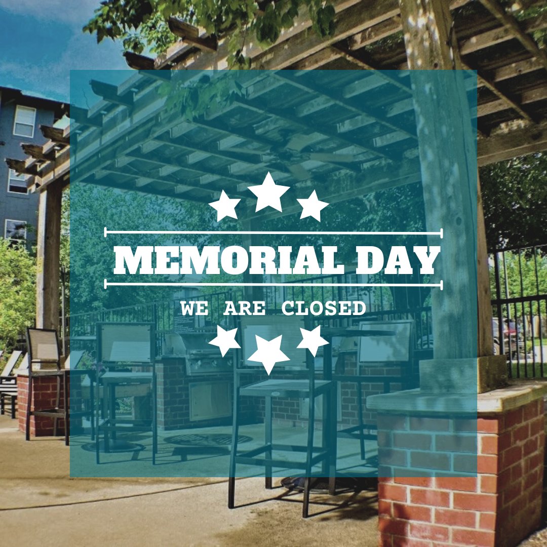 Happy Memorial Day! Our office is closed and will resume normal business hours tomorrow. Enjoy your day off!

#CityPlaceWestport #CPW #LincolnPropertyCompany #LPC #LPCMidwest #LPCYouBelongHere #DowntownKC #WestportKC #MemorialDay #ApartmentLiving