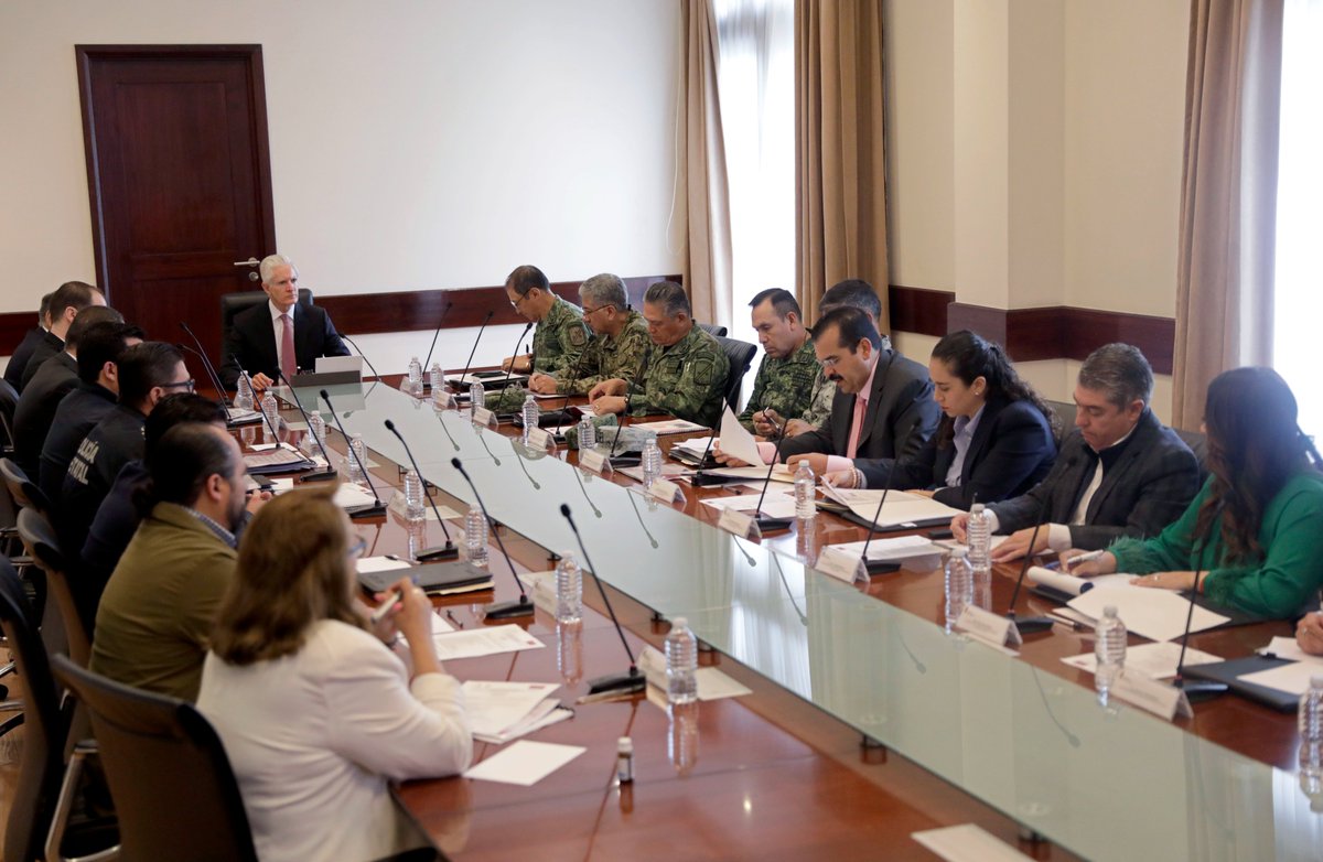 Iniciamos la semana en reunión con el Grupo de Coordinación Territorial para la Construcción de la Paz del #Edoméx.
