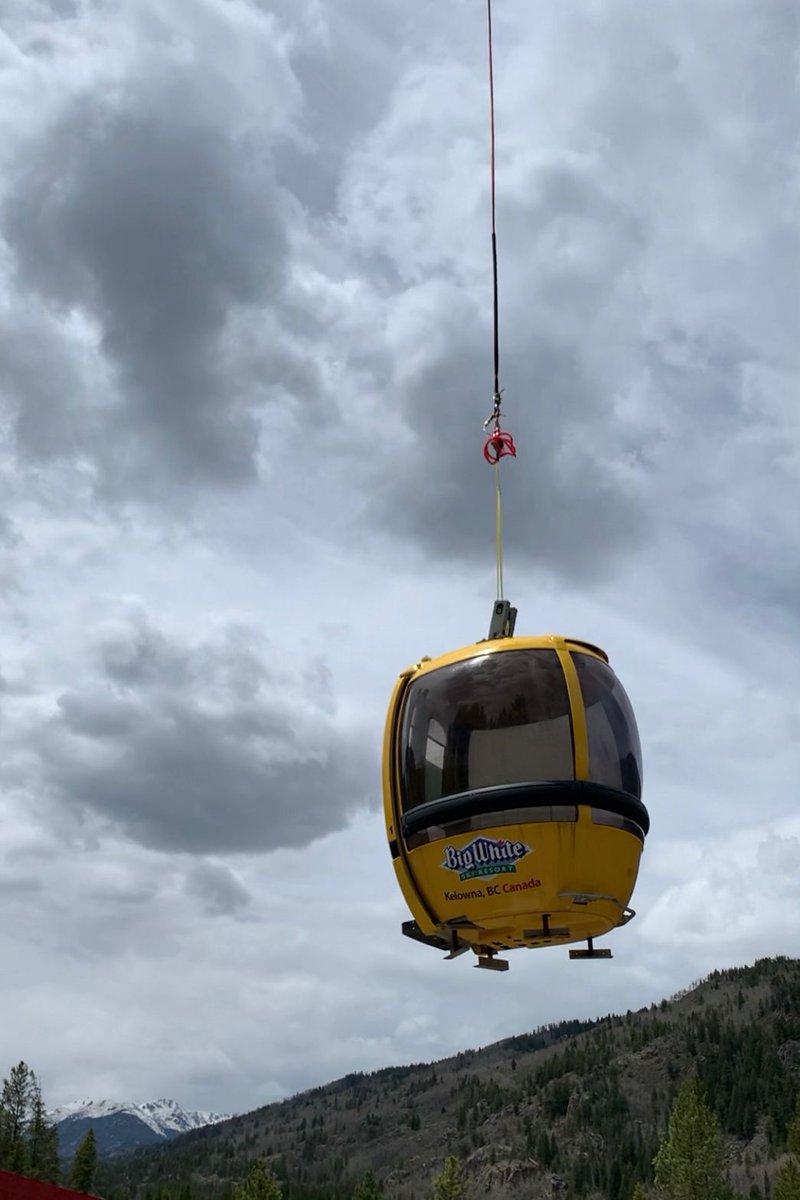 Lift Blog on Twitter "Retired gondola cabins from both skisteamboat and BigWhite are