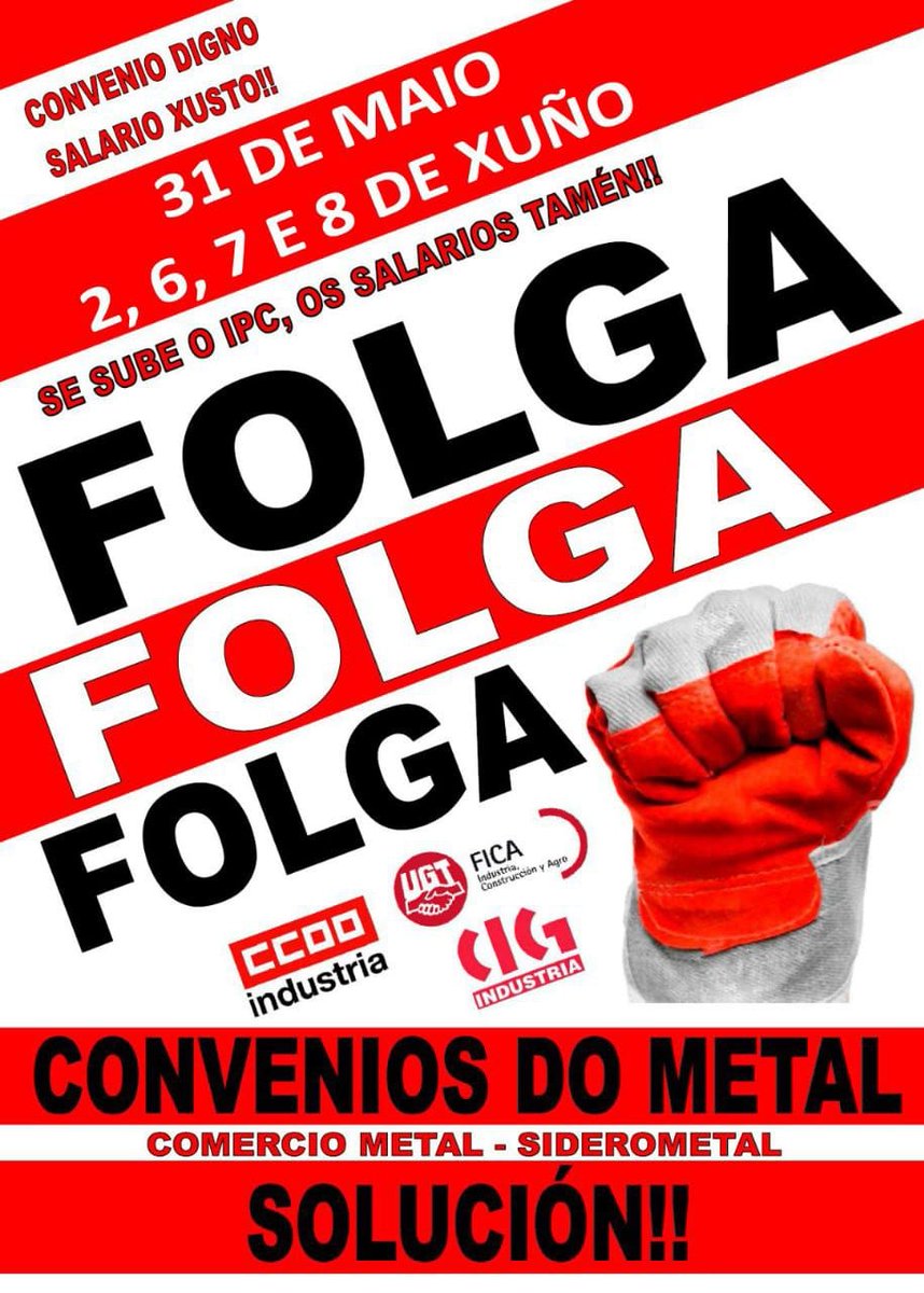 UnionCCOO_Lugo's tweet photo. https://t.co/kjle1bJqak