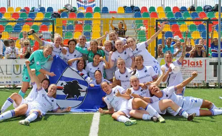 La Sampdoria batte il Pomigliano e conquista la salvezza diretta #calciodonne #sslazio #SerieBFemminile #SerieAfemminile #Pomigliano #pantere #Sampdoria #PalmadiCampania tinyurl.com/2e9fs9ng