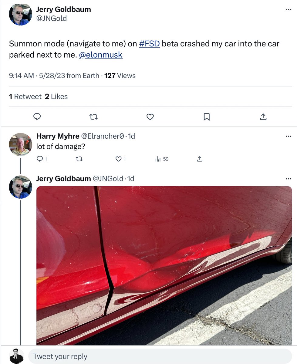 Yikes! Be careful using “Summon” mode on Teslas — apparently they are crashing into objects because the stable genius Musk can no longer command his quiet quitting troops to build decent software? Some paid $15,000 extra for FSD Beta only to have their cars damaged 😂