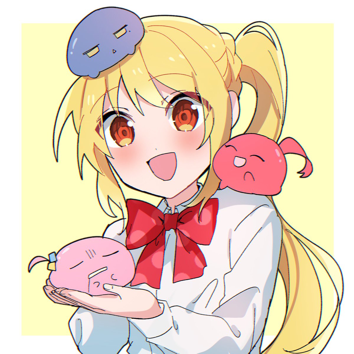 伊地知虹夏 「虹夏ちゃんおめでとう〜! #伊地知虹夏誕生祭2023 #ぼっち・ざ・ろっく」|うさ丸のイラスト