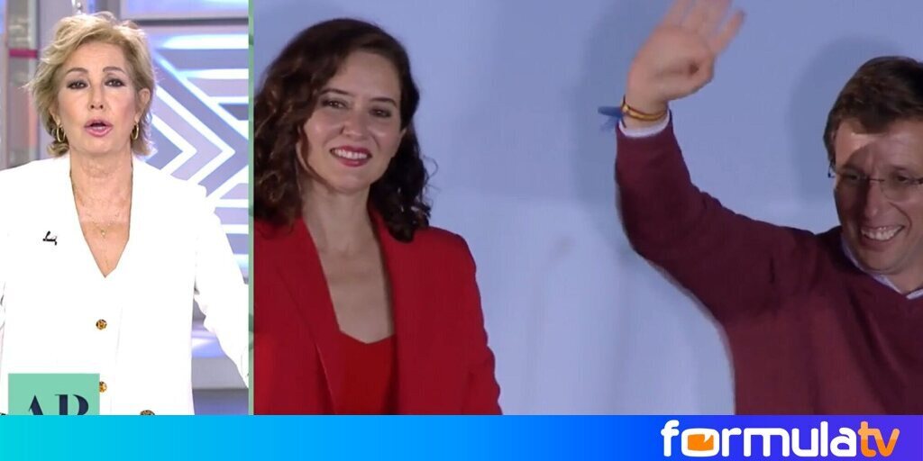 Ana Rosa Quintana no se corta con su opinión sobre las elecciones: 'Esta derrota supone el fin del Sanchismo' #AR29M frml.tv/122800