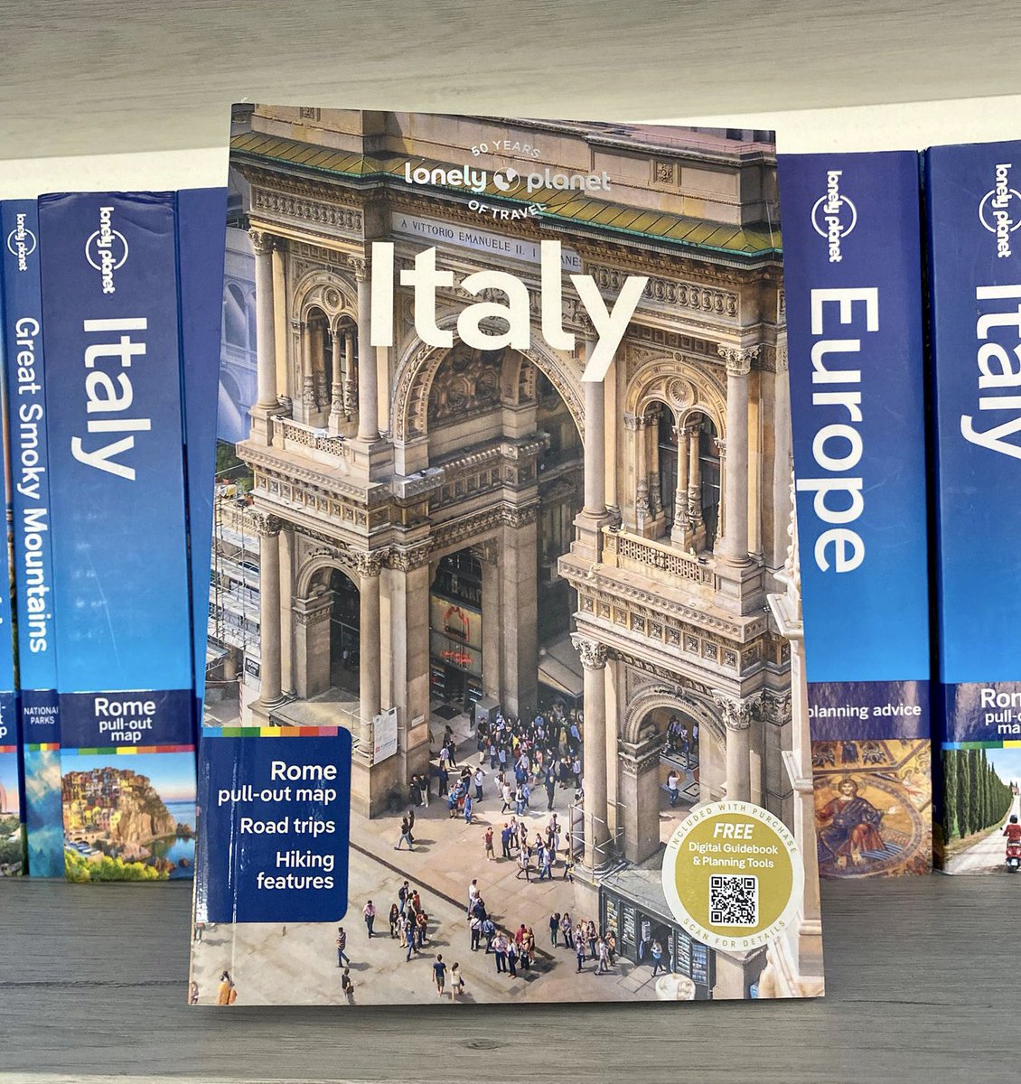 Received my author copies of the first of @lonelyplanet’s radically redesigned, totally recalibrated country guidebooks: #Italy! Today, 11 months after knocking this out, I begin my fourth new book in #Alaska. #travel #travelalaska @italia