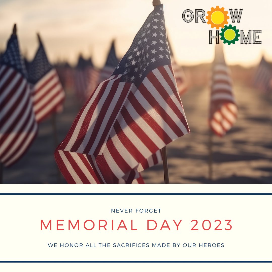 Today, we remember and honor the brave service members of our military who made the ultimate sacrifice for our freedom. THANK YOU to all of them! 🇺🇸