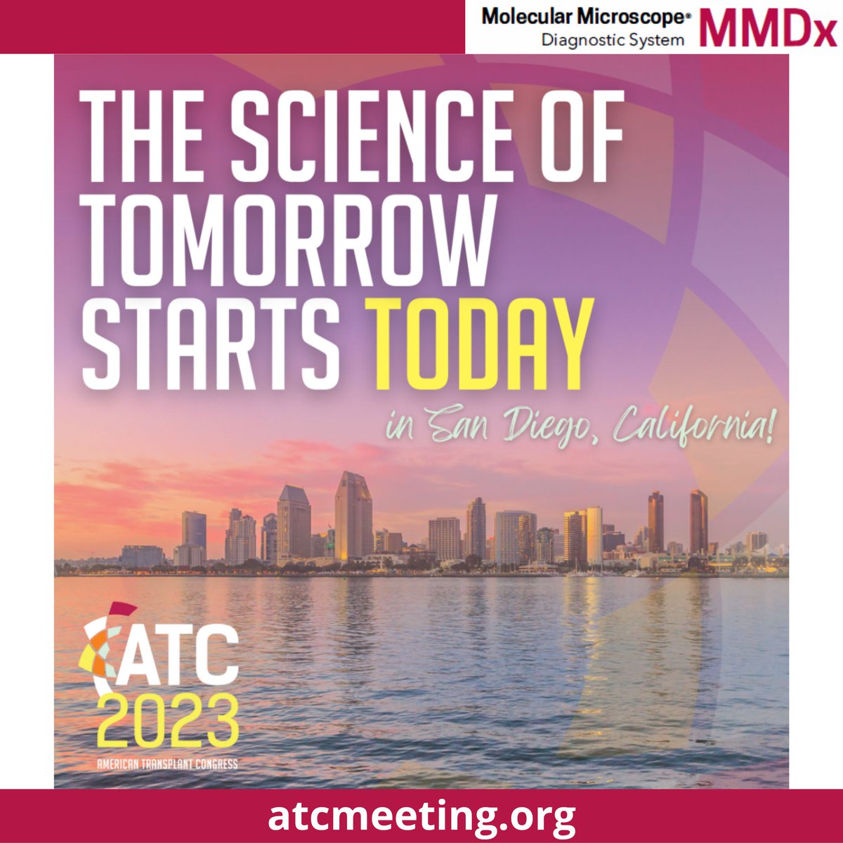 We’re one week away from #ATC2023SanDiego! Join us there to learn more about #MMDx. Register at atcmeeting.org