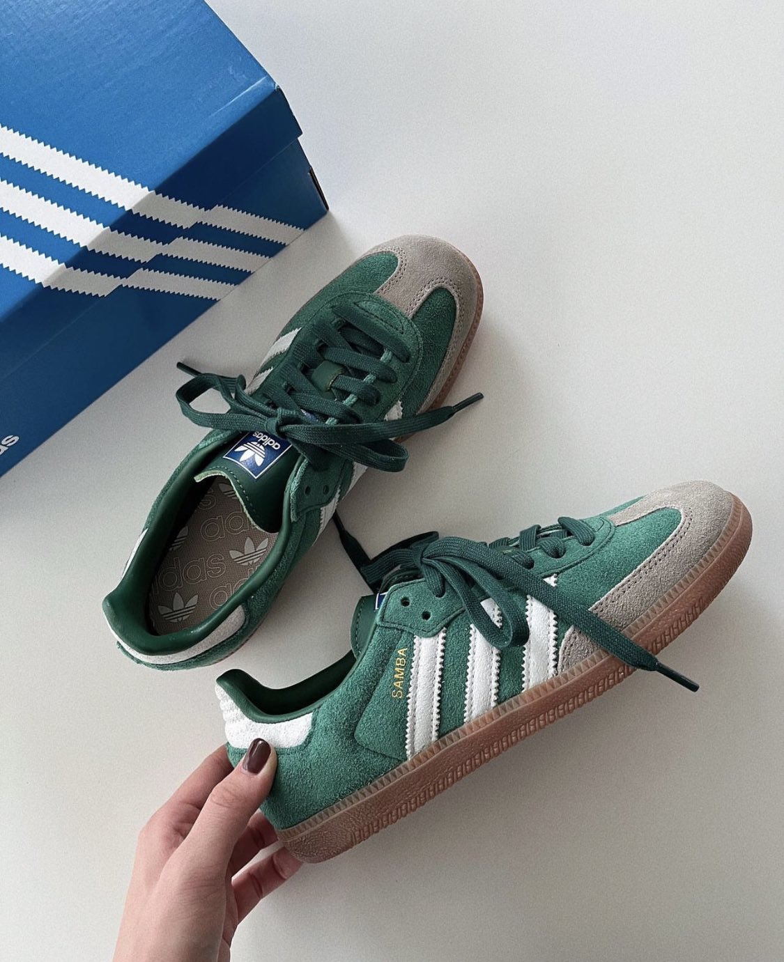 urcutetee2456 essentials stussy goyard adidas on X Adidas samba shoes in Collegiate green https t pA48dQ9ntP X