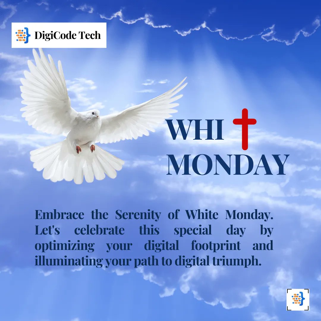 SarahWalte84706's tweet image. Embrace the Serenity of White Monday, a day of reflection and renewal in Christian tradition. May our hearts be filled with peace, love, and hope. Let&apos;s cherish the light of faith with world. Wishing you a blessed White Monday. 🕊️✨ #WhiteMonday #Christianity #FaithfulReflections