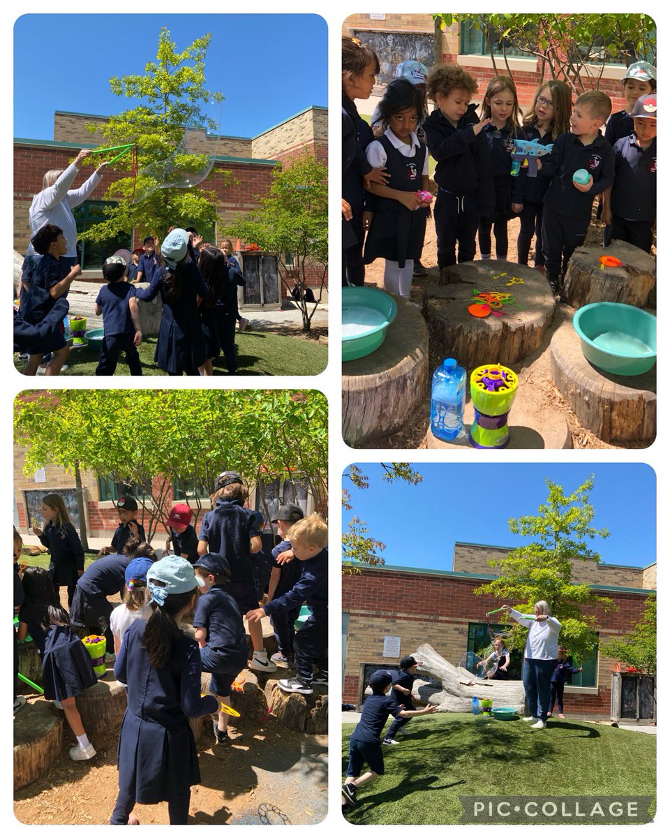 Friday we enjoyed bubbles to celebrate letter B❤️