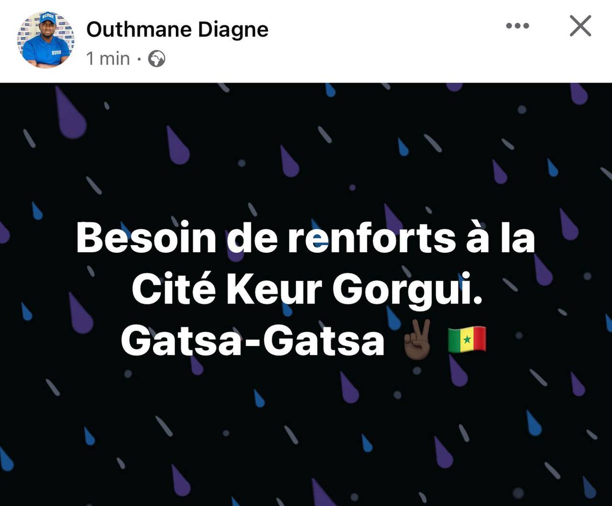 Awah_Juuf's tweet photo. C’est maintenant ou jamais pour lever cette assignation illégale à résidence ! 
Le VDN serait bloquée!
Ceux qui veulent défendre le projet , apporter renfort a aux jeunes qui y sont. 

#FreeSenegal #Resistance https://t.co/OD5goNtM9f