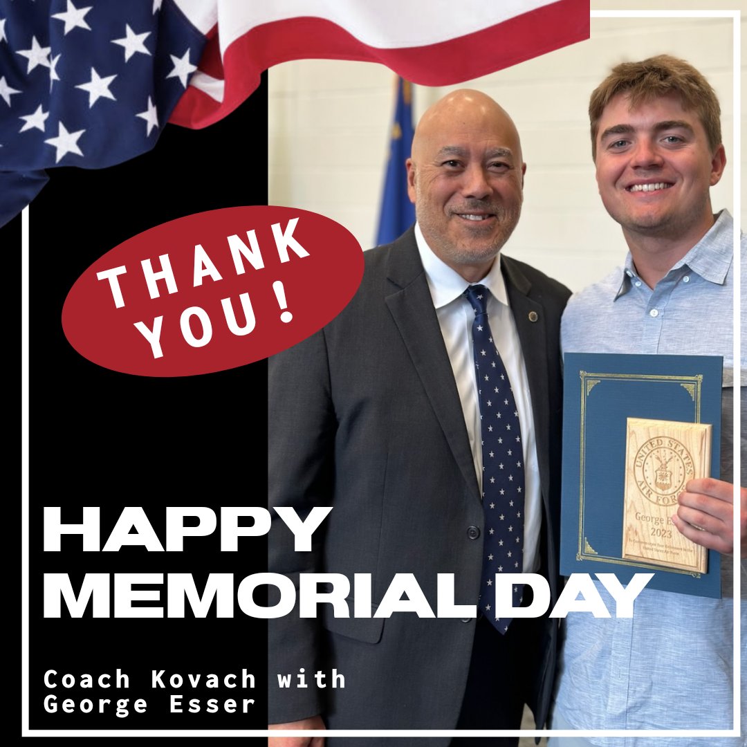 Thank you to all of those who served and those currently serving our country!

A special shout-out and thanks to our very own Veteran Coach Kovach who works with our students entering the armed forces. He is a great asset to our program and to our school. 

Photo Cred: Jack Esser