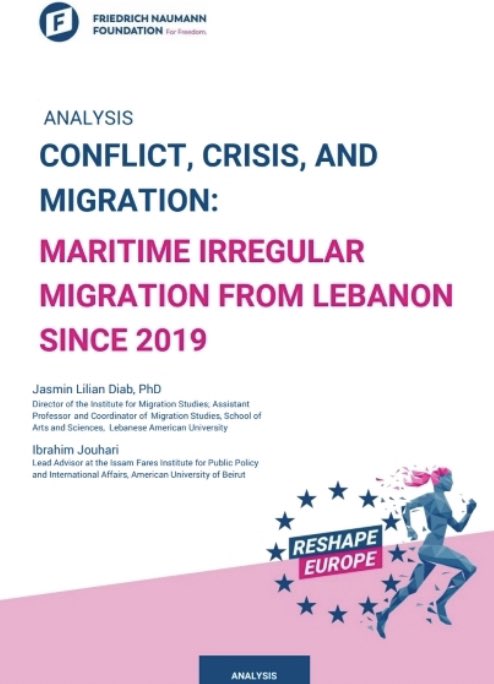 BobJaw's tweet photo. It is with great pleasure and pride that I share my latest research paper on irregular migration by sea from Lebanon!

This project is a culmination of months of research in collaboration with @FNFLebanon and @fnfmad 

https://t.co/9vc60ZZpkn https://t.co/y8Fuo6bsNd