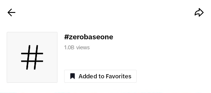 zb1charts_'s tweet photo. .@ZB1_official hashtag on TikTok has now surpassed 1 billion views!

#ZEROBASEONE #제로베이스원 https://t.co/zwJ2X5Hgtw