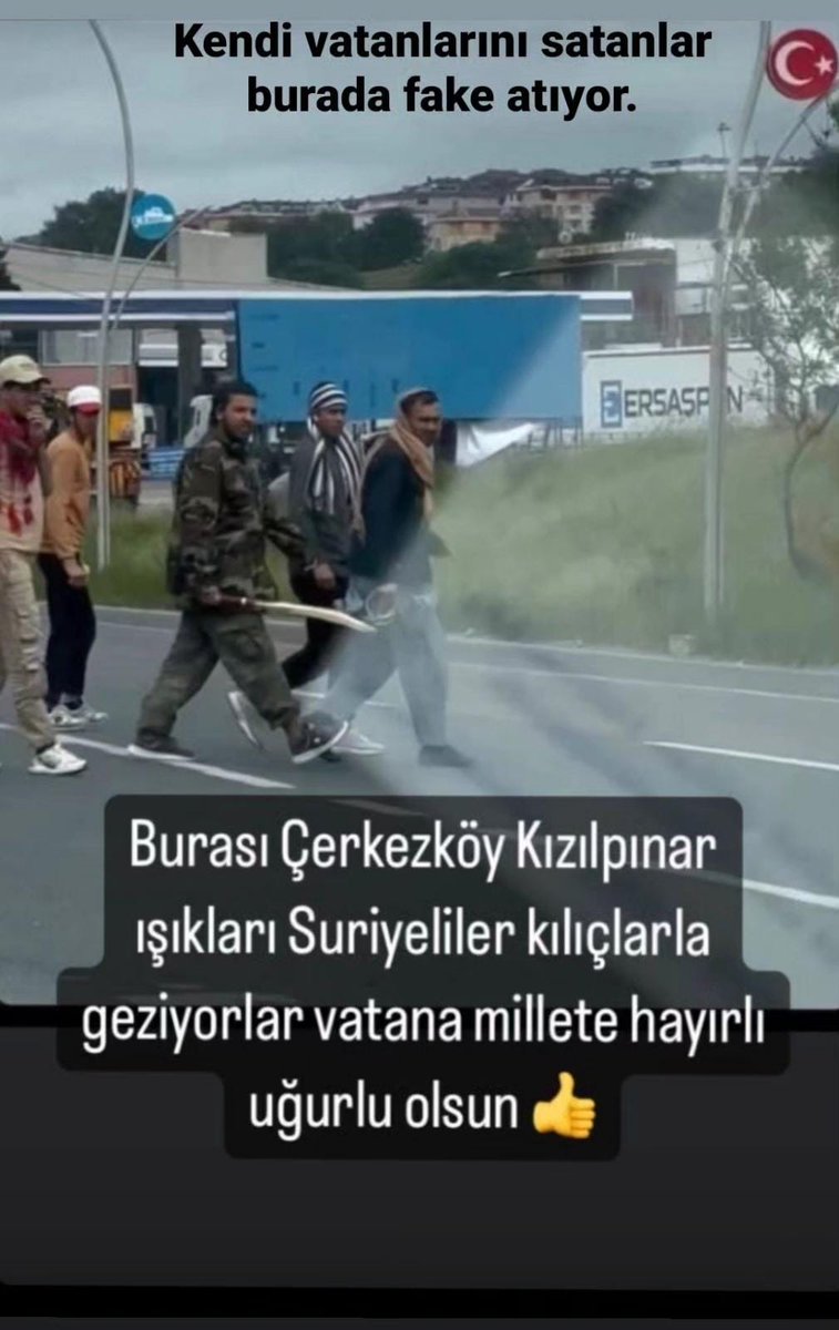 HasanLke4's tweet photo. @FOXhaber @selcukktepeli Bu resim bugün Çerkezköyde çekildi https://t.co/S7KJnRyXuk