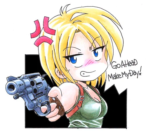#絵柄が好きっていう人にフォローされたい バイクとかクルマとかてっぽーとかと女の子。