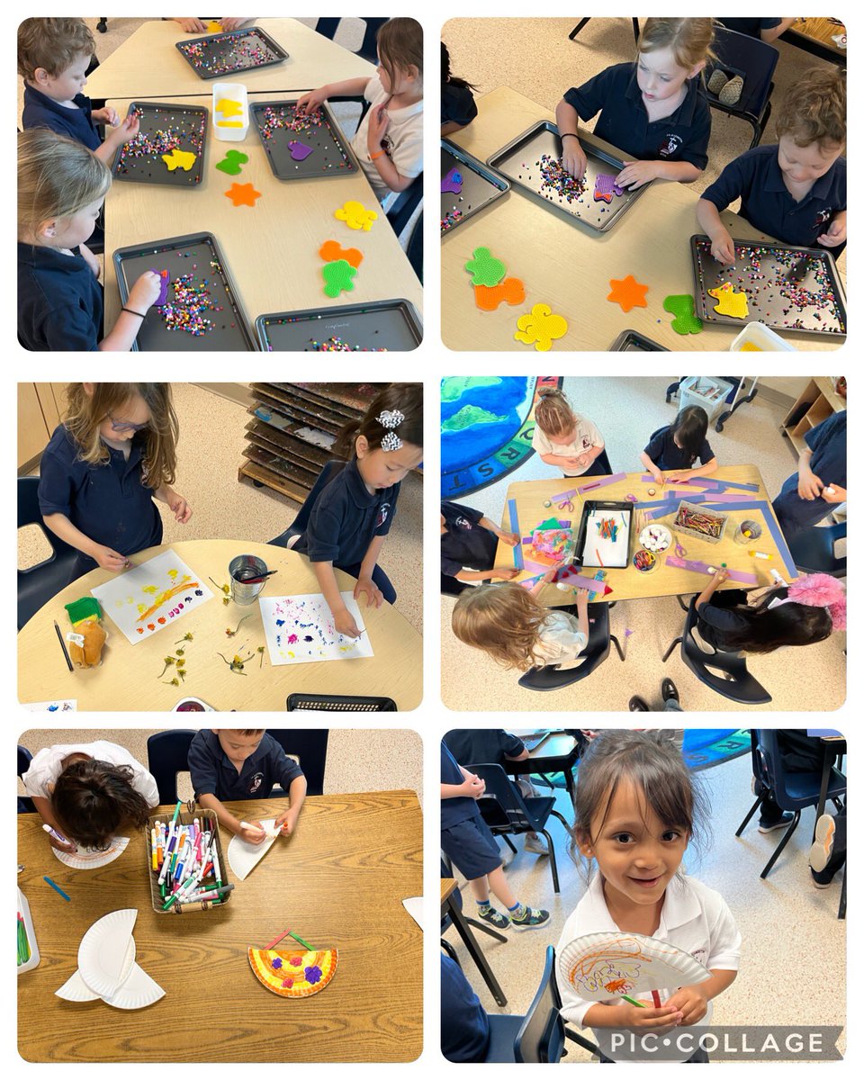 For letter C today we are enjoying a variety of crafts to bring home to show our family😀