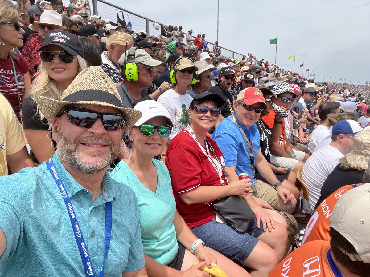 DianaDeering2's tweet image. My first Indianapolis 500. My Dad loved it there and here is his memorial rock and my brother.  What a great race. #Indianapolis500 #didnotdisappoint #Indyraceway #johnwallsr