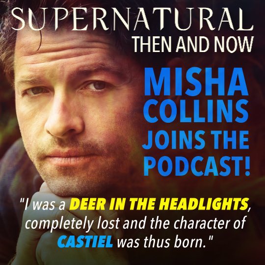 The man behind the trench coat. @mishacollins joins us the podcast this week! @mishacollins @spnthenandnow @robbenedict @dicksp8jr