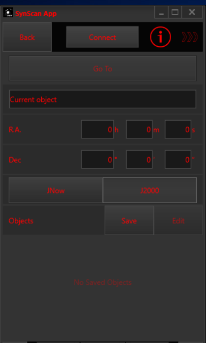 yuy_iwasaki's tweet photo. synscanアプリの「user objects」ボタン。
もしかしてsynscanでは選択できないsh2カタログでもここに座標を入力すればそこに向いてくれるってことですか?
どなたかお詳しい方、教えてください!
#synscan https://t.co/8hYBhfpyIR