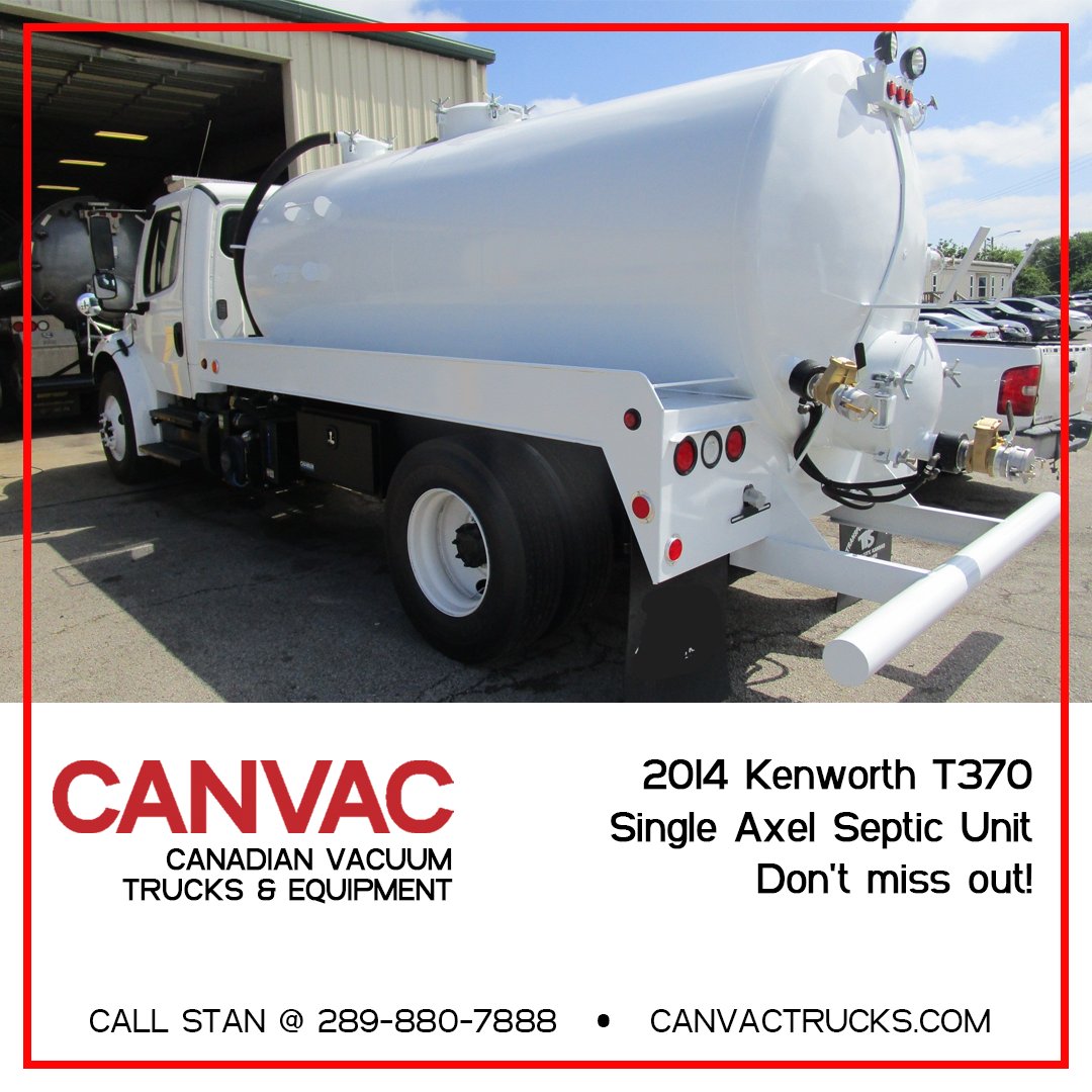 CanvacTrucks's tweet photo. Check out our units on the ground ready to go to work for you or secure one of our brand new septic units on order. 
Call Stan Jones @ 289-880-7888 for more details and a quote today!
#VacuumTruck #SepticTankCleaning #Jetter #PortableToiletService 

https://t.co/9D0Y12prxy https://t.co/wtmYEFLmxS