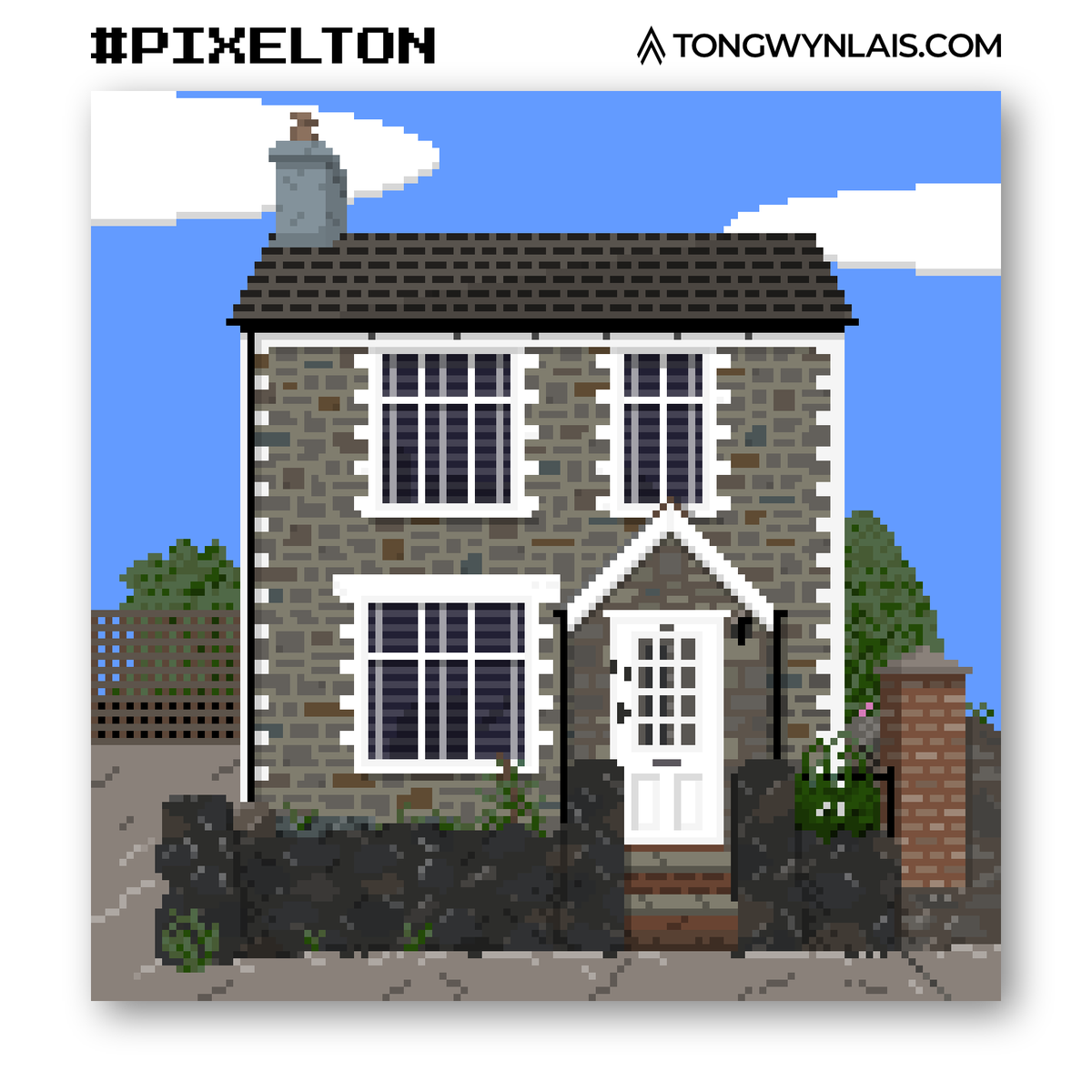 mytongwynlais's tweet photo. For new followers, this is the 23rd illustration of buildings in Tongwynlais, Cardiff.
This cottage is on Queen Street, just around the corner from Market Street.
#Tongwynlais #Cardiff #PixelTon #PixelArt #PixelCardiff #PixelArtCardiff #IllustratingCardiff #Aseprite https://t.co/SobVvdJG9t