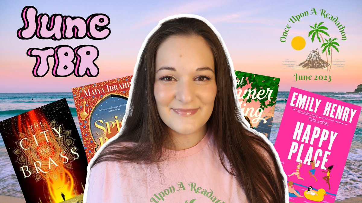 My June TBR is live! I cannot wait for <a href="/ouareadathon/">Once Upon A Readathon</a> 🏝️

youtu.be/RhDqRDPYOOg