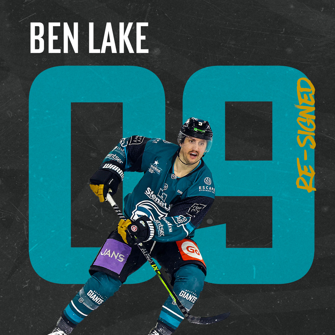 BelfastGiants's tweet image. 🚨 LAKER'S IN! 🚨

Happy Monday, Teal Army. We can confirm that forward #9 Ben Lake will return to the ice as a Belfast Giant for the 2023/24 season. 🏒

Welcome back, Ben. 🤝

🗞 Read about it: bit.ly/BenLake2324

#WeAreGiants #GiantsTogether