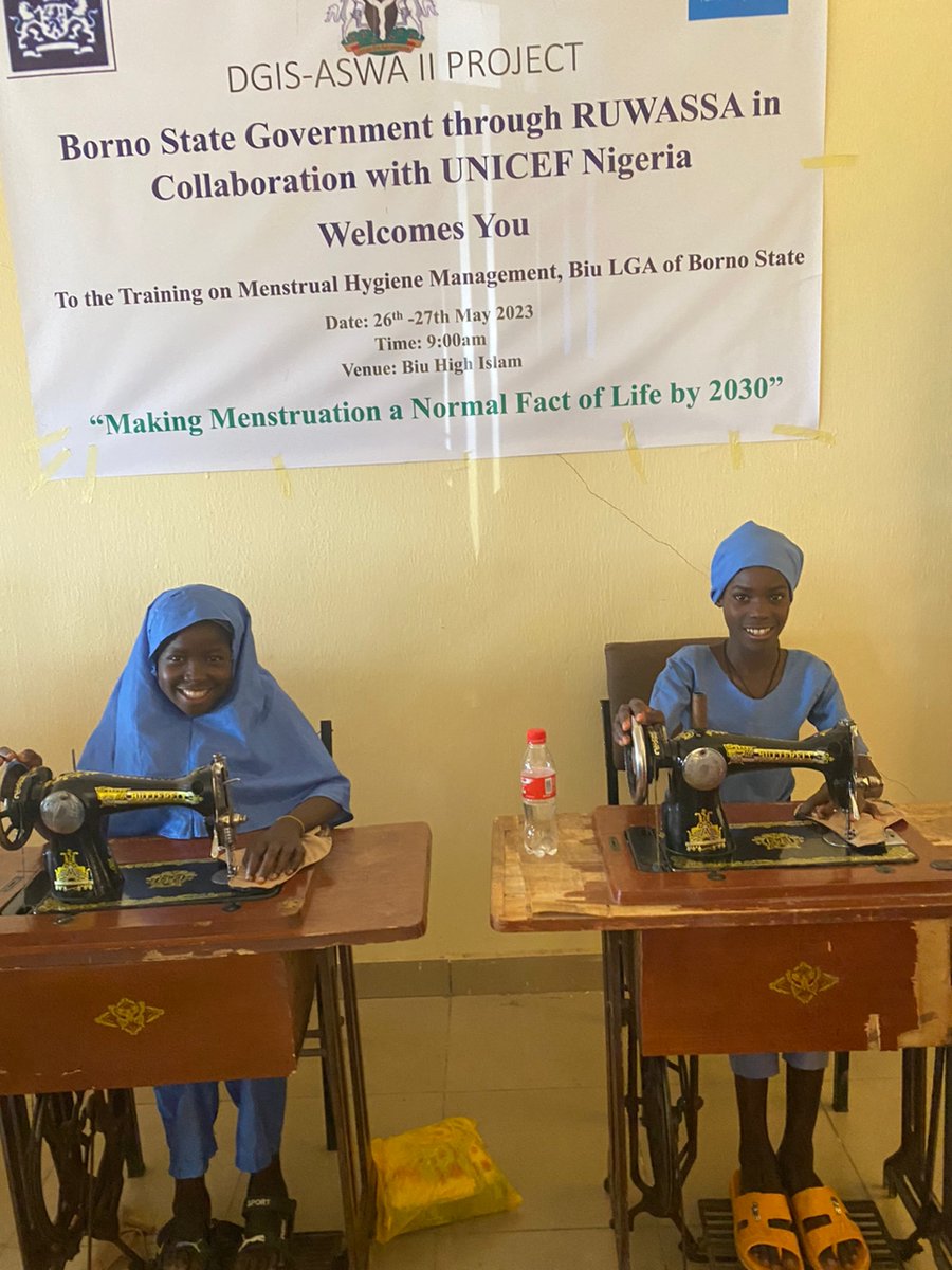 Pads = comfort during menstruation!

Girls affected by conflict deserve comfort too. With <a href="/DutchMFA/">Dutch Ministry of Foreign Affairs 🇳🇱</a>, we are empowering school girls in north-east 🇳🇬to achieve good menstrual hygiene with self-produced reusable pads.

💙#MenstrualHygieneDay