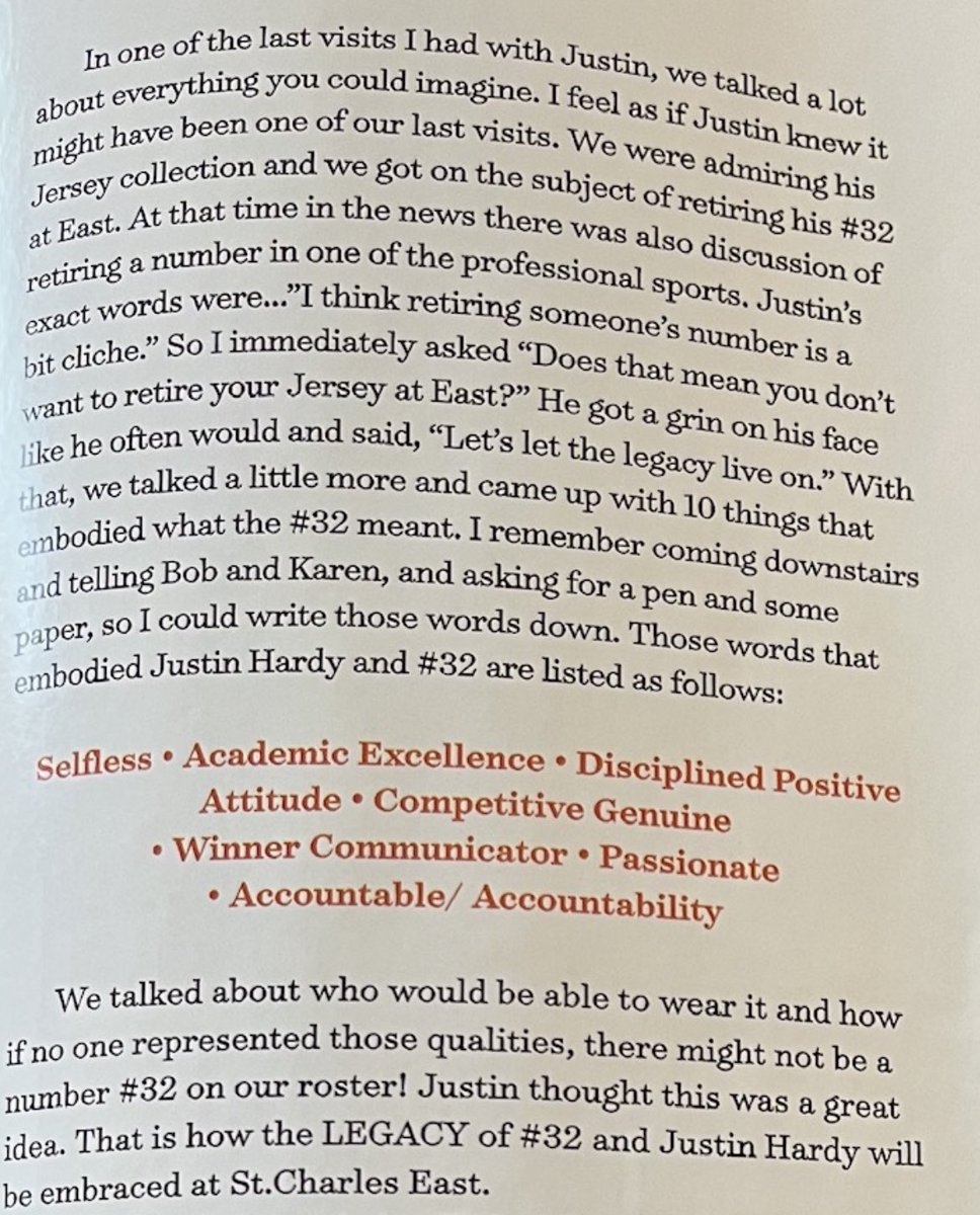 So many stories I could share about @jhardy_32 today…. Here is one about how his legacy will live on at EAST. 

I miss our talks and our texts, but I will forever carry you close to my heart ❤️.  #HardyStrong