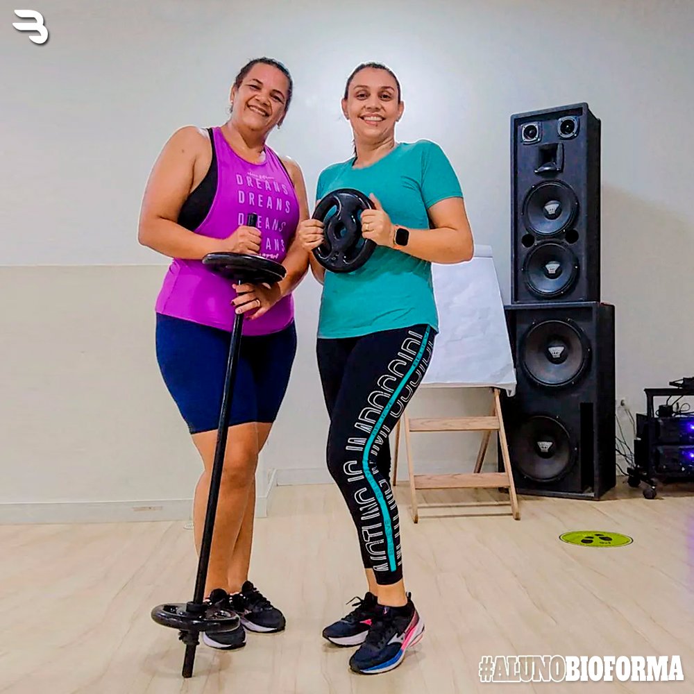 bioforma_acad's tweet photo. Os treinos, para @laura_mxavier e @josenildagomesdelira, são sinônimo de equilíbrio entre mente e corpo. Nós concordamos e agradecemos o clique!😍💪
#Bioforma #AcademiaBioforma #treino #amigosdetreino #AlunoBioforma https://t.co/rNb3aEYuJg