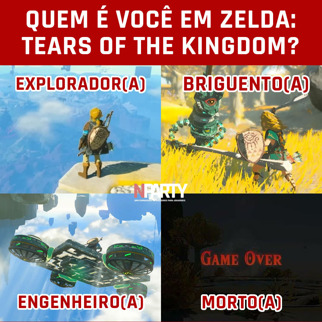 n_party's tweet photo. Que tipo de jogador(a) é você em The Legend of Zelda: Tears of the Kingdom?

#thelegendofzelda #tearsofthekingdom #nintendo #nintendoswitch https://t.co/zFQBu2Bzm4