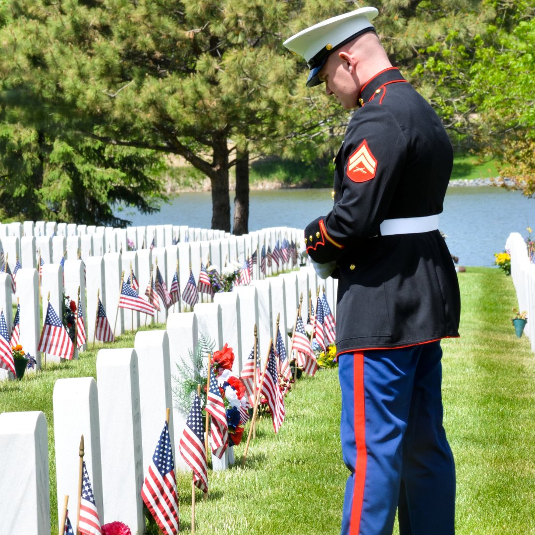 HomespireHealth's tweet photo. Now and forever, we remember. This Memorial Day, we honor the men and women who gave their lives protecting our freedom. Thank you for your service! 🇺🇸

#MemorialDay #ThankYou #Military #Army #Navy #Airforce #Marines https://t.co/xiezE65CA1
