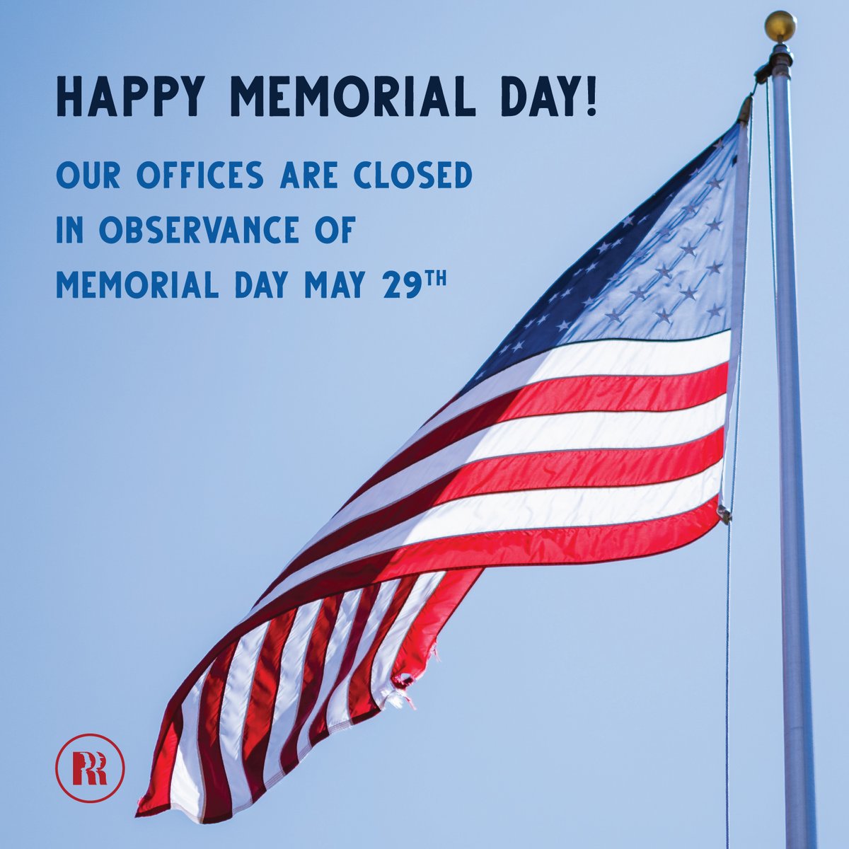 RuralVictimHelp's tweet photo. Rural Resources Victim Services will be closed on May 29th in observance of Memorial Day. https://t.co/ZbxHsx8kWC