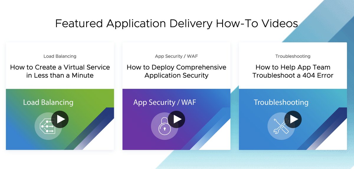 AviNetworks's tweet image. Ready to take your #applicationdelivery to the next level? Watch how #Avi delivers software-defined application services in any data center or cloud with our how-to #videos. From #loadbalancers, automation, to public #cloud, we&apos;ve got you covered! 

Watch: hubs.la/Q01MCgmj0