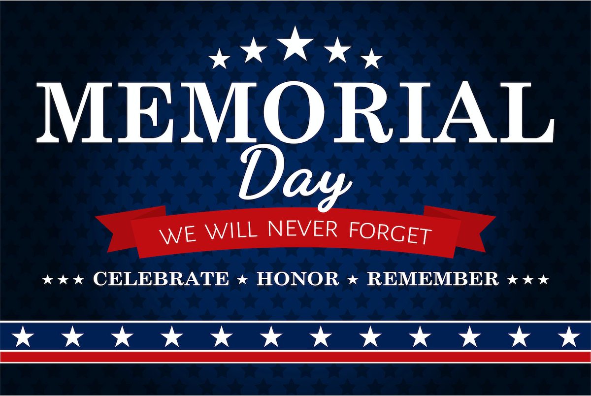 protrainedu's tweet photo. This special day celebrates those who put their service and lives on the line in times of conflict. Show your appreciation this holiday by recognizing all veterans past/present, both known &amp; unknown that gave so much for our freedom! Celebrate Memorial Day now! https://t.co/KuUM1IQWH3