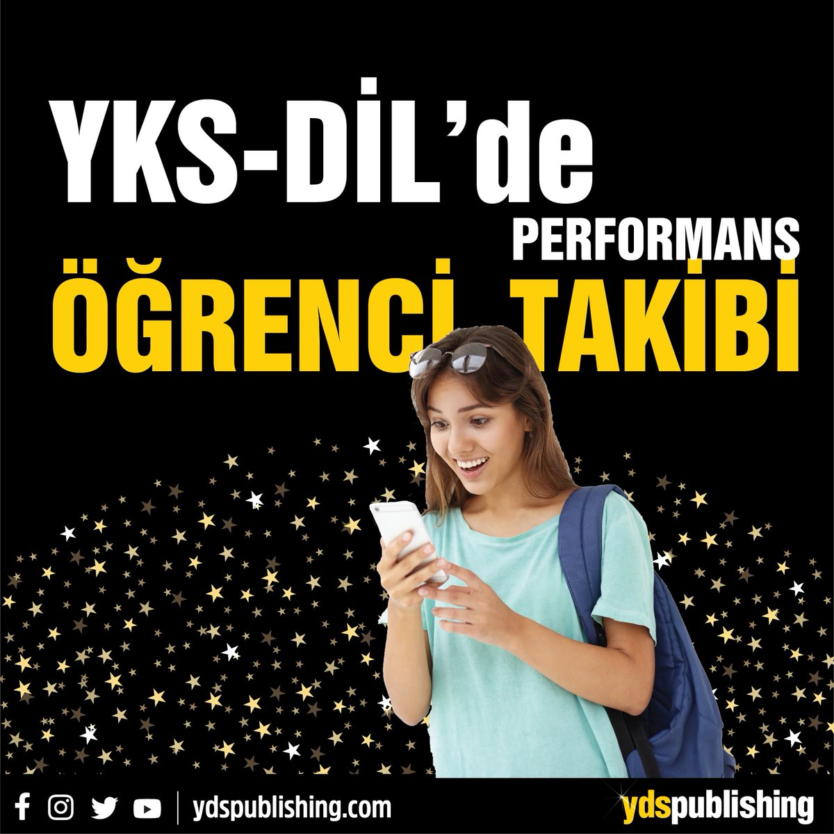 YKS-DİL'de inanılmaza hazır mısın? 💛 🖤 😍  
📌 YKS-DİL'de Öğrenci Performans Takibi ile öğretmenlerimize büyük kolaylık sunacak ve eliniz ayağınız olacak muhteşem bir sisteme hazır mısınız? 😇 
.
.
.
#ydspublishing #yds #ydskelime #ydshazırlık #onlineyds #ydt #ydt2024 #dilci