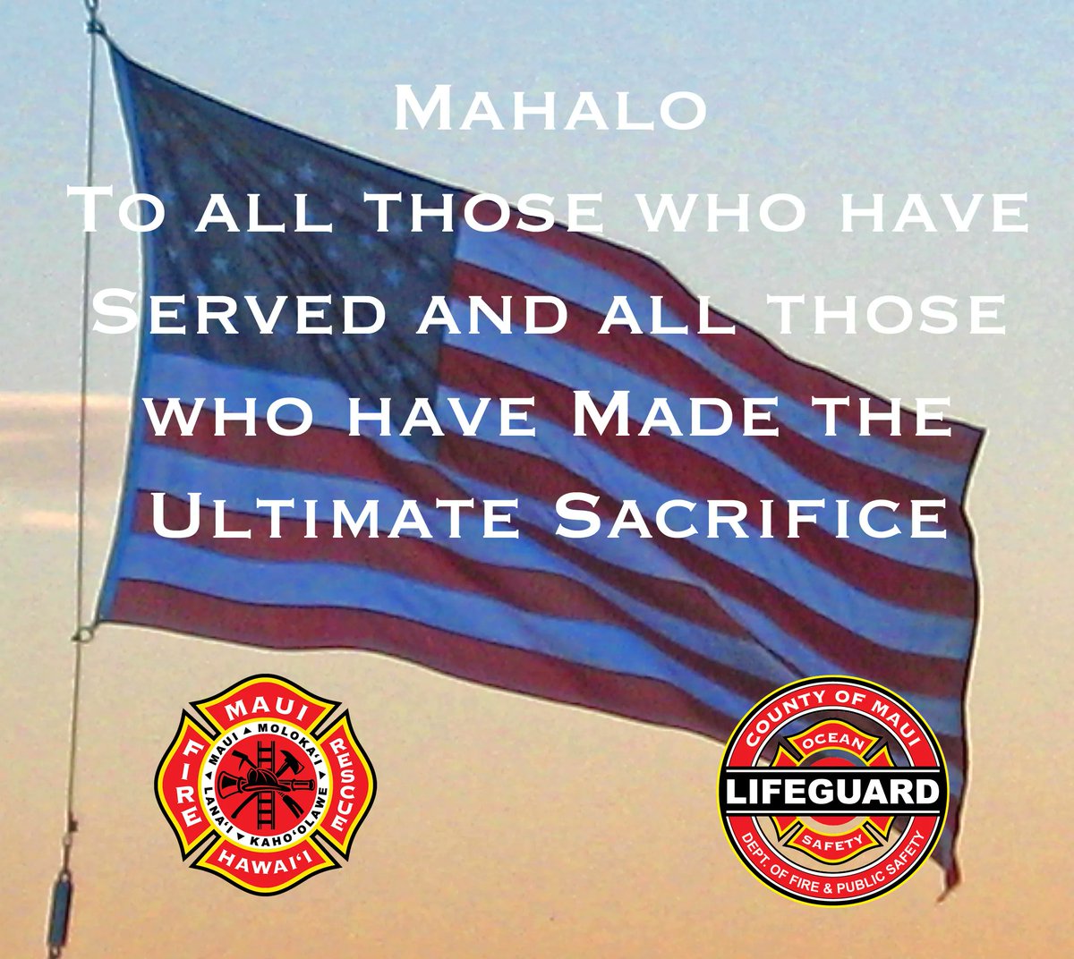 Remember why we have this holiday.  

Show your appreciation to those who have made the ultimate sacrifice.

#MemorialDay #community #ohana #liveliketre #sacrifice