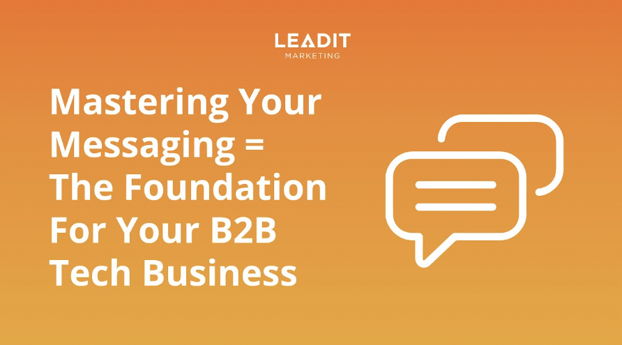 Stop throwing your SaaS marketing money down the pipeline.

Check out our video and learn how to elevate your brand with powerful messaging and go-to-market with the strongest buyer insights. youtube.com/watch?v=D2zqFK… 

#MarketingStrategy #SaaSMessaging #MessagingStrategy