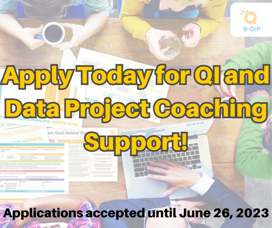 EQIP_ON's tweet photo. Are you a Ontario-based community MHA organization with a QI issue you would like to address? Apply today for FREE QI and data project coaching support. Details here: https://t.co/qeSsjAOfmo @CMHAOntario @AMHOnt @EENet_news #qualityimprovement #EQIPON https://t.co/KhszCOhVpN
